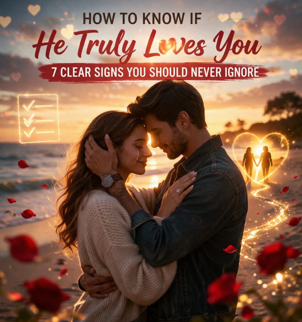 how to know if he truly loves you signs