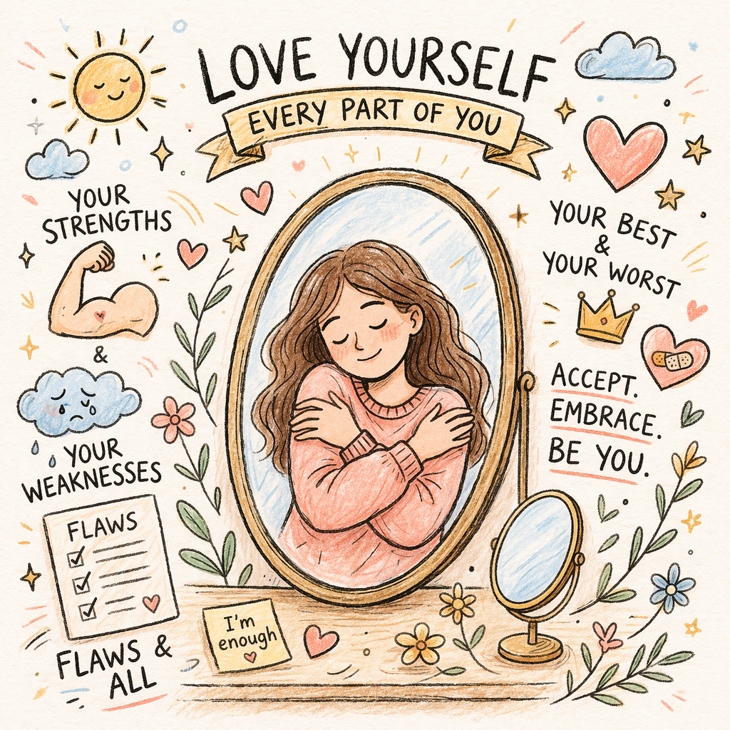 Love yourself every part of you