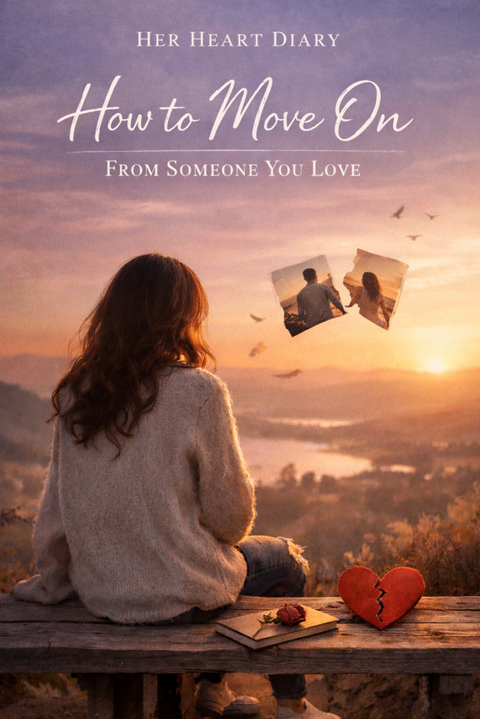 how to move on from someone you love