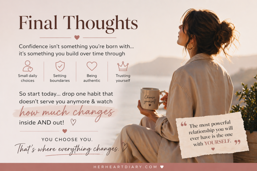 Things confident women never do