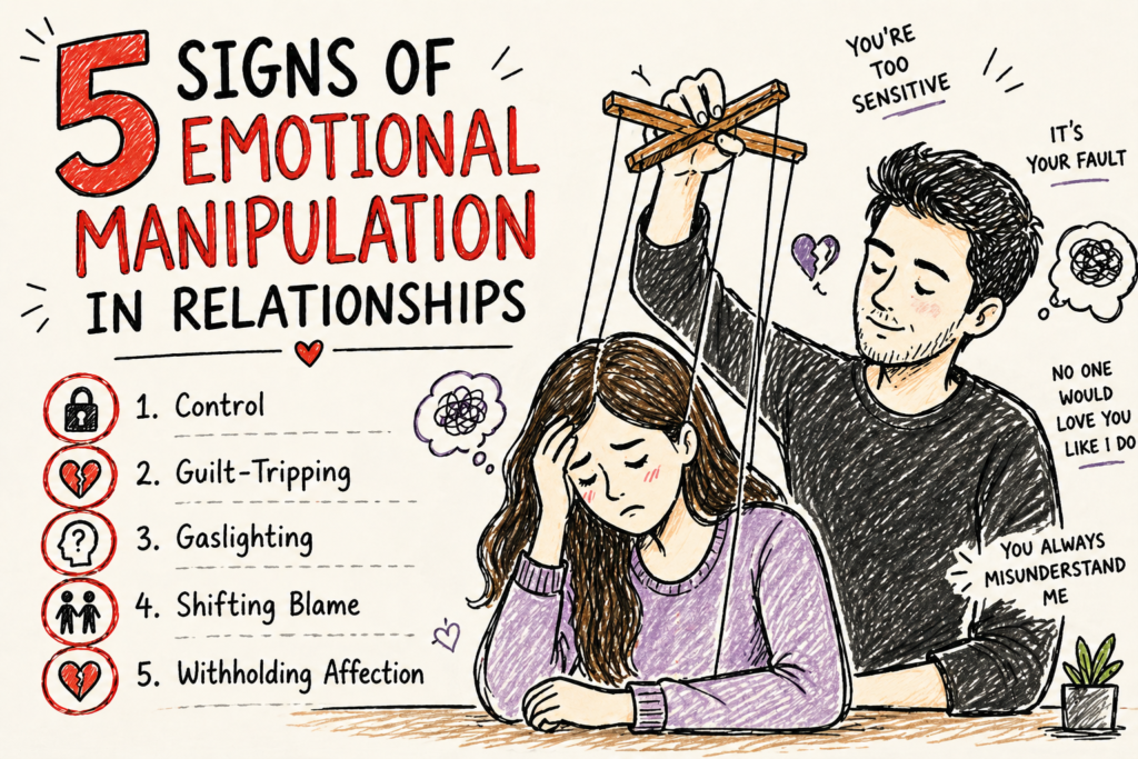 emotional manipulation in relationships signs