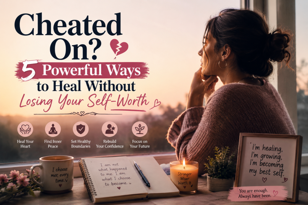 Cheated On? 5 Powerful Ways to Heal Without Losing Your Self-Worth