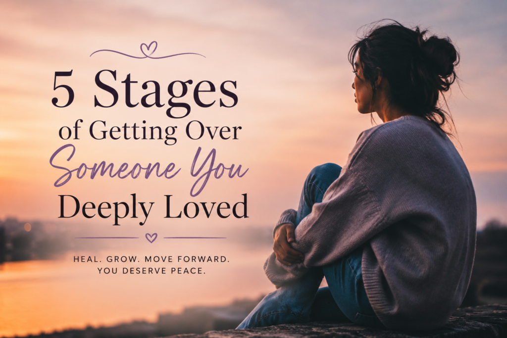 getting over someone you deeply loved