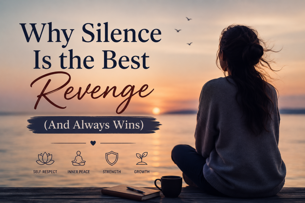 Why Silence Is the Best Revenge (And Always Wins)